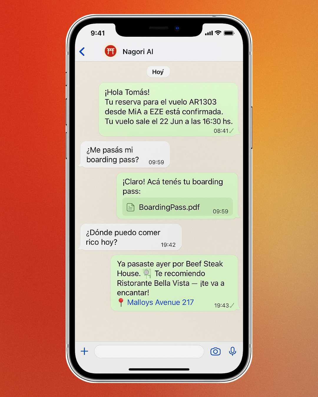 Concierge IA - Nagori AI